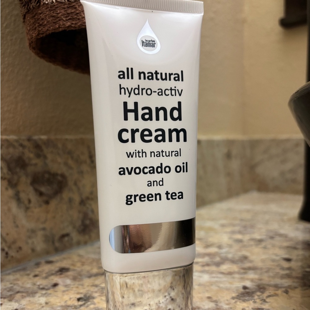 All Natural Hand Cream with Avocado Oil and Green Tea